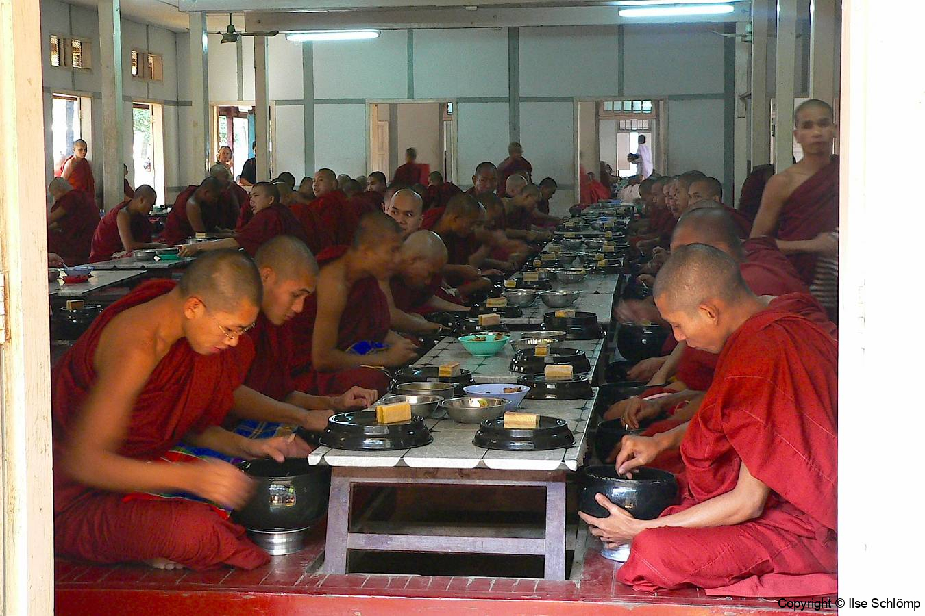 Myanmar, Amarapura, Maha Gandayon Kloster
