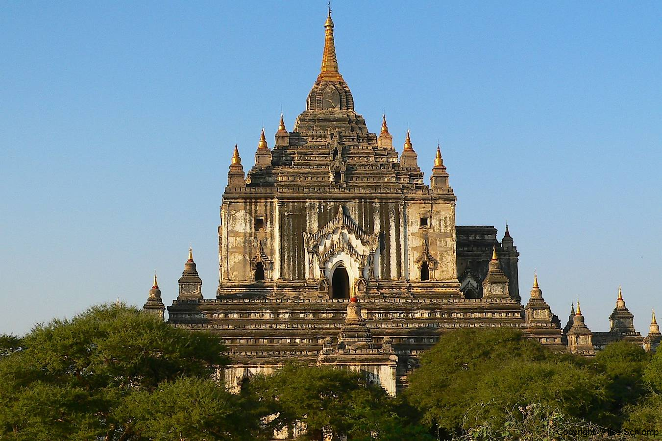 Myanmar, Bagan, Thatbyinnya Tempel