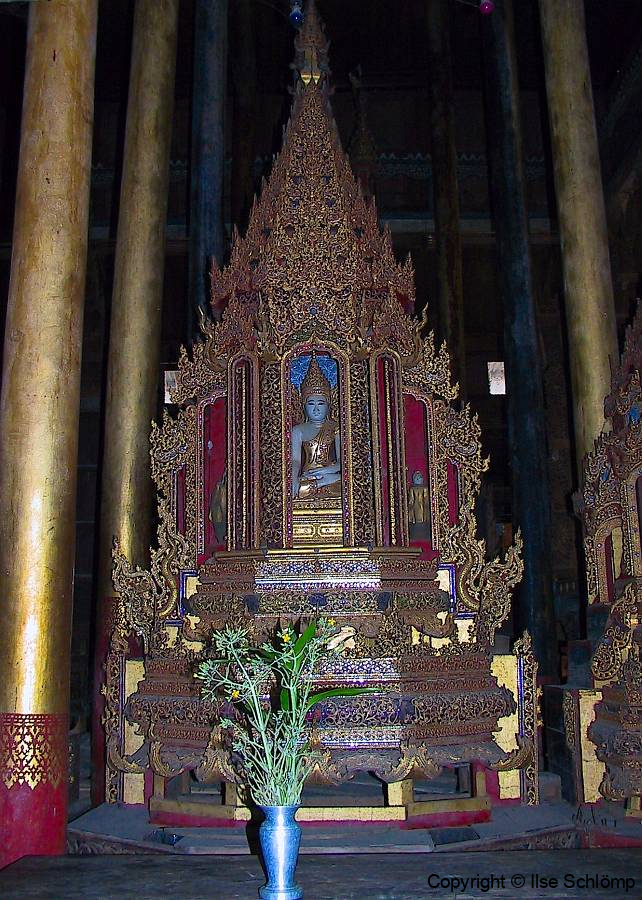 Myanmar, Inle-See, Nga Phe Kyaung Kloster