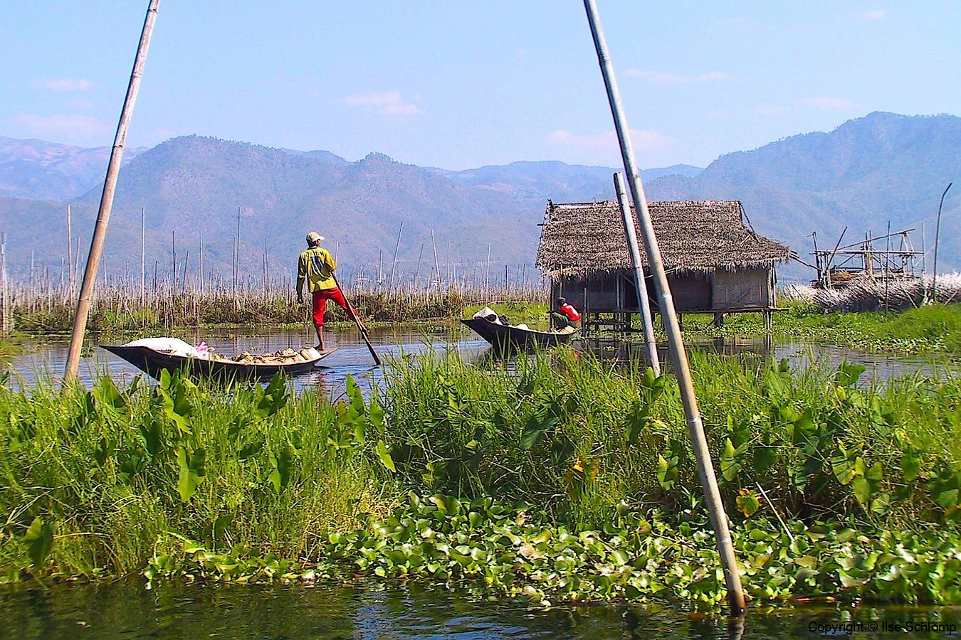 Myanmar, Inle-See, Schwimmende Gärten