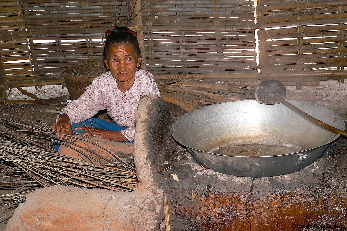 Myanmar, Zubereitung von Palmzucker
