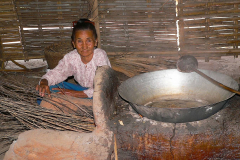 Myanmar, Zubereitung von Palmzucker