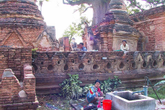 Myanmar, Ruine in Ava