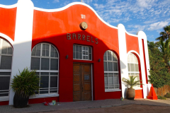 Namibia, Lüderitz, Bergstraße, Haus Barrels