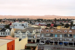 Namibia, Swakopmund, Blick vom Woermannhaus