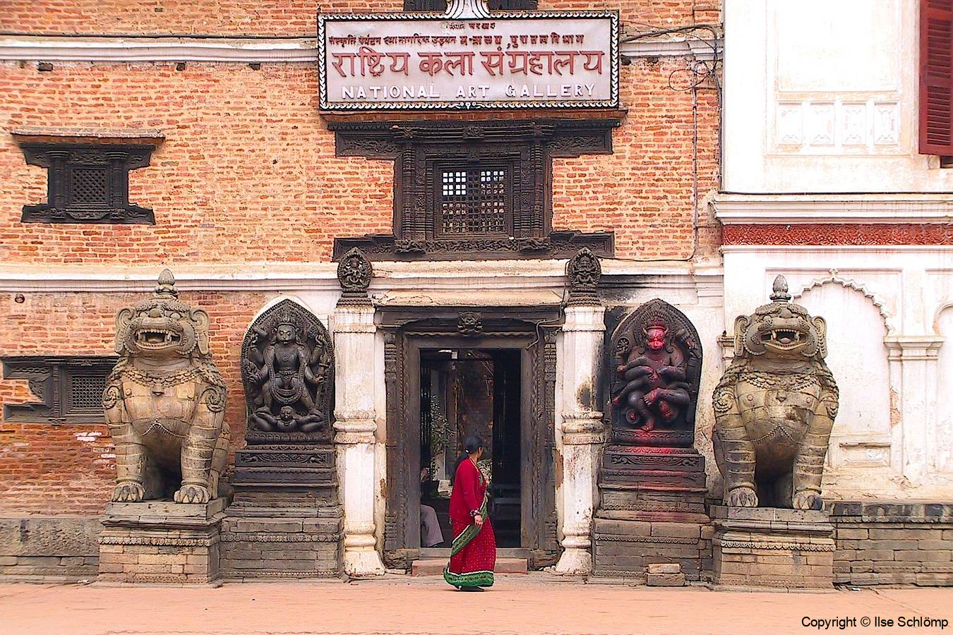 Nepal, Bhaktapur, Durbar Square, Nationalmuseum
