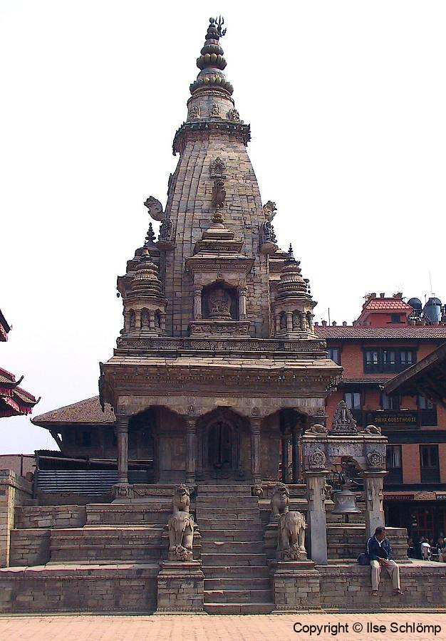 Nepal, Bhaktapur, Durbar Square, Vatsala Devi