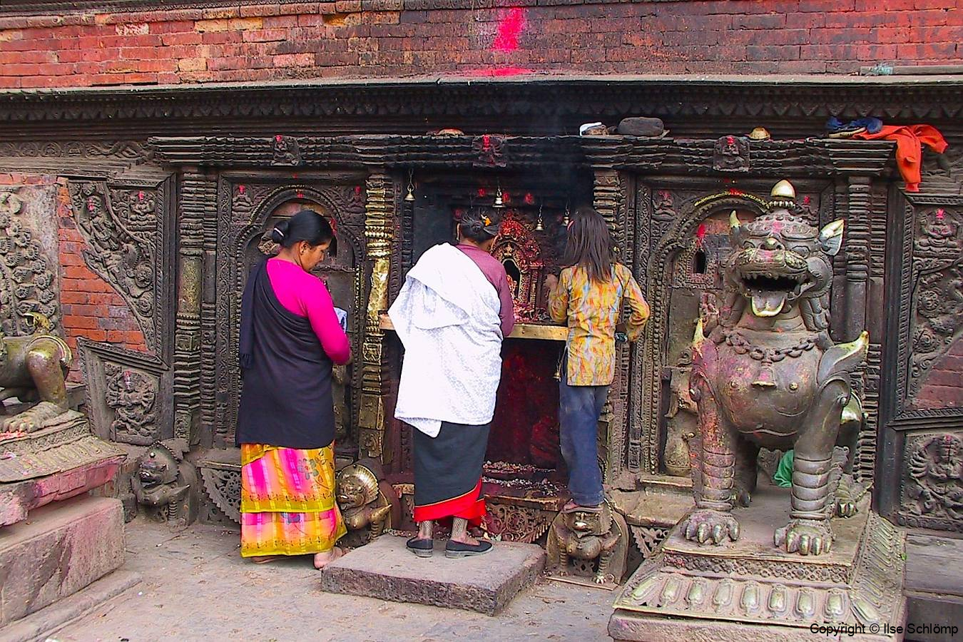 Nepal Bhaktapur, Thaumadi Square