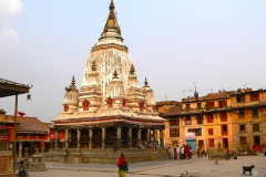 Nepal, Khokana Bungamati, Rato Machhendranath Tempel