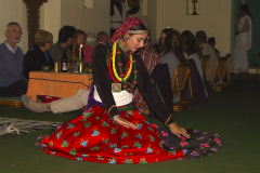Nepal, Kathmandu, Tanzvorführung