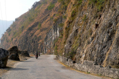 Nepal, Fahrt nach Lumbini durch das Vorgebirge des Himalaya