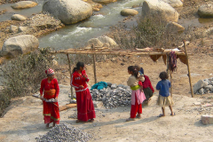Nepal, Begegnungen unterwegs nach Pokhara