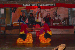 Nepal, Pokhara, Phewa Tanzvorführung