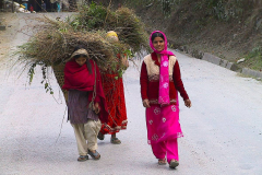 Nepal, Begegnungen unterwegs nach Tansen