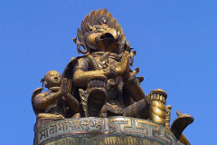 Nepal, Dhulikhel, Tempelplatz