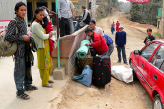 Nepal, Zelt-Trekking, Aufbruch