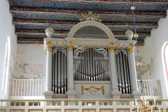 Niedersachsen, Wangerland,  St. Severinus und Jacobus Kirche Minsen, Orgel