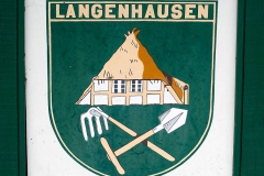 Niedersachsen, Rotenburg, Langenhausen Wappen