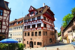 Nürnberg, Albrecht Dürer Haus, errichtet 1420