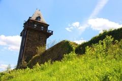 Oberwesel, Stadtmauer mit Michelfeldturm