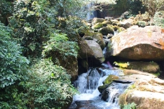 Laos, Oudomxay, Nam Kat Yola-Regenwald, Namkat Wasserfall