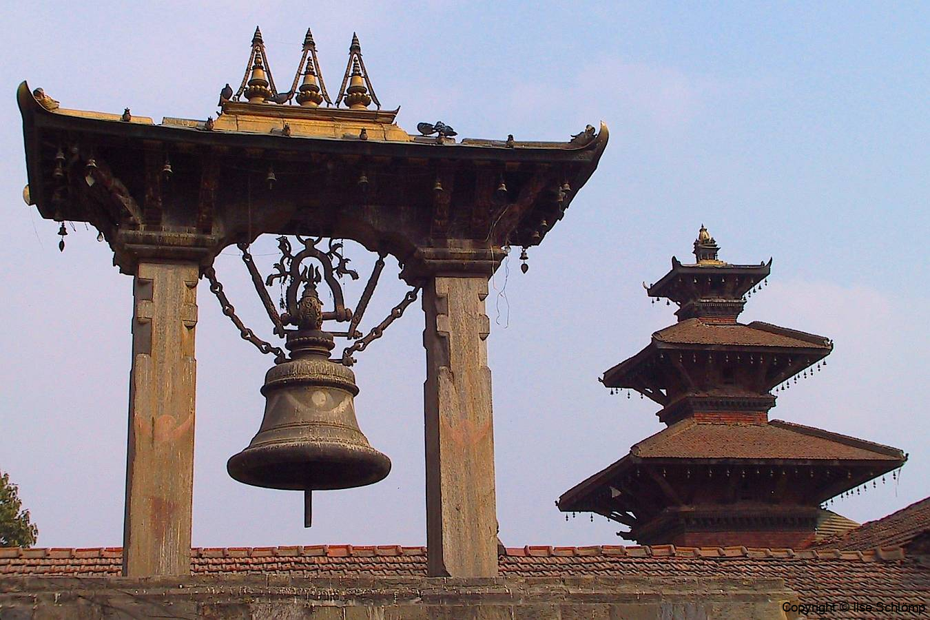Nepal, Patan, Durbar Square, Taleju Glocke
