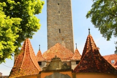 Rothenburg ob der Tauber, Burgtor und Burgturm