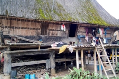 Sumatra, Berastagi, Karo Batak Dorf Lingga