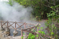 Sumatra, Umgebung Bukittinggi, Heiße Quellen