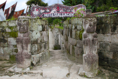 Sumatra, Toba-See, Insel Samosir, Huta Siallagan