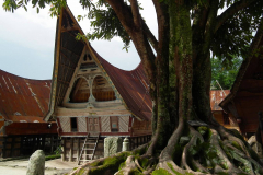 Sumatra, Toba-See, Insel Samosir, Huta Siallagan