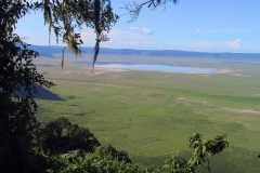 Tansania, Blick in den Ngorongorokrater