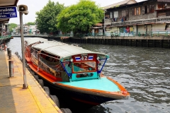 Thailand, Bangkok, Khlong Saen Saep Kanalboot