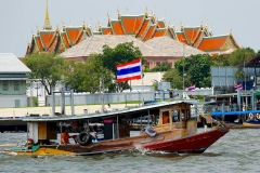 Thailand, Bangkok, Fähre nach Wat Arun