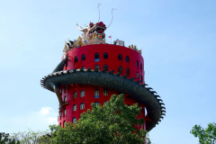 Thailand-Bangkok-Drachentempel-Wat-Samphran