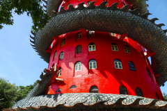 Thailand-Bangkok-Drachentempel-Wat-Samphran