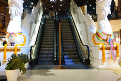 Thailand-Bangkok-Sook-Siam-Drachen-Rolltreppe