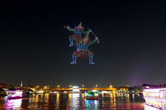 Thailand-Bangkok-Vijit-Chao-Phraya-2025-Festival-Drohnen-Show