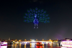 Thailand-Bangkok-Vijit-Chao-Phraya-2025-Festival-Drohnen-Show
