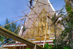 Thailand-Koh-Chang-Santhiya-Tree-Resort-Gartenansicht-Bambusgerüst