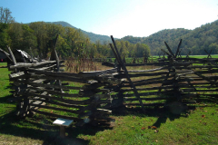 USA, North Carolina, Great Smoky Mountains Nationalpark, Cherokee, Mountain Farm Museum