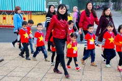 Vietnam, Hanoi, Kindergartengruppe