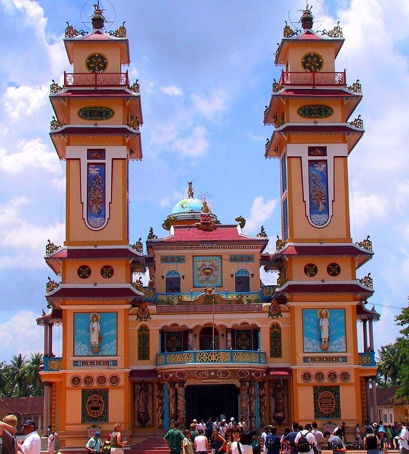 Tay Ninh, Cao Dai Tempel