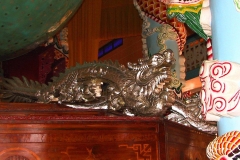 Tay Ninh, Cao Dai Tempel, Drache